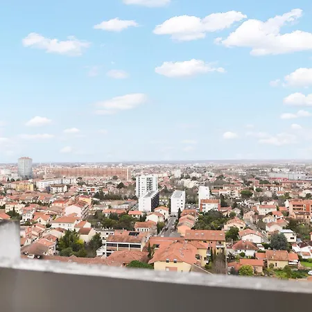 Apartment Lumineux Sur Les Toits - Metro A Proximite Toulouse