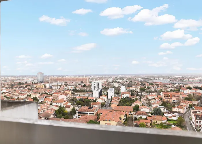 Apartment Lumineux Sur Les Toits - Metro A Proximite Toulouse